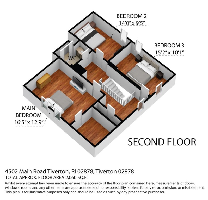 4502 Main Road Tiverton, RI 02878 - Photo 39 of 43 3D Second Floor