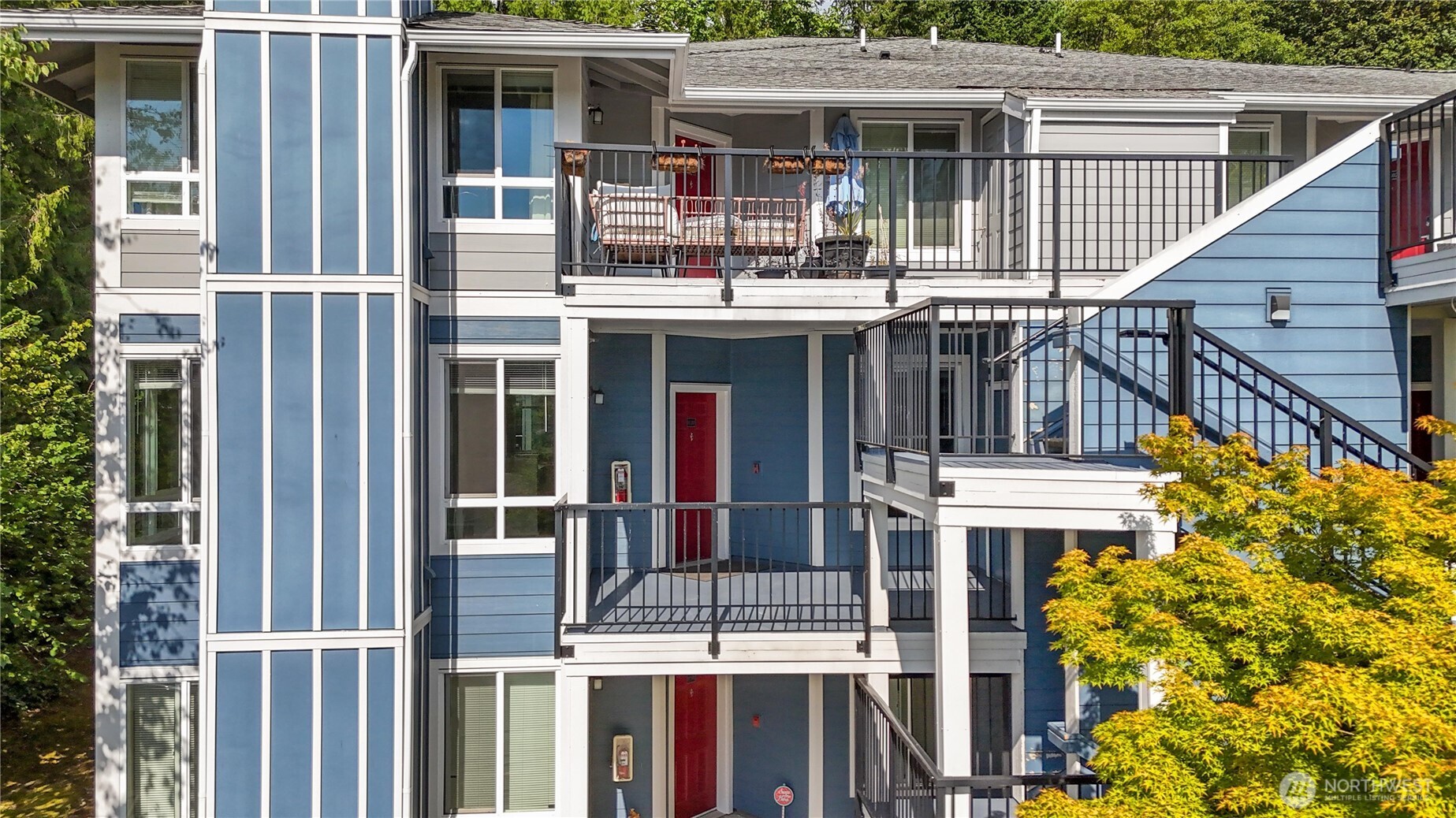3926 243rd Place Southeast, Unit H201 Bothell, WA 98021 - Photo 1 of 1 a view of a house with entrance gate