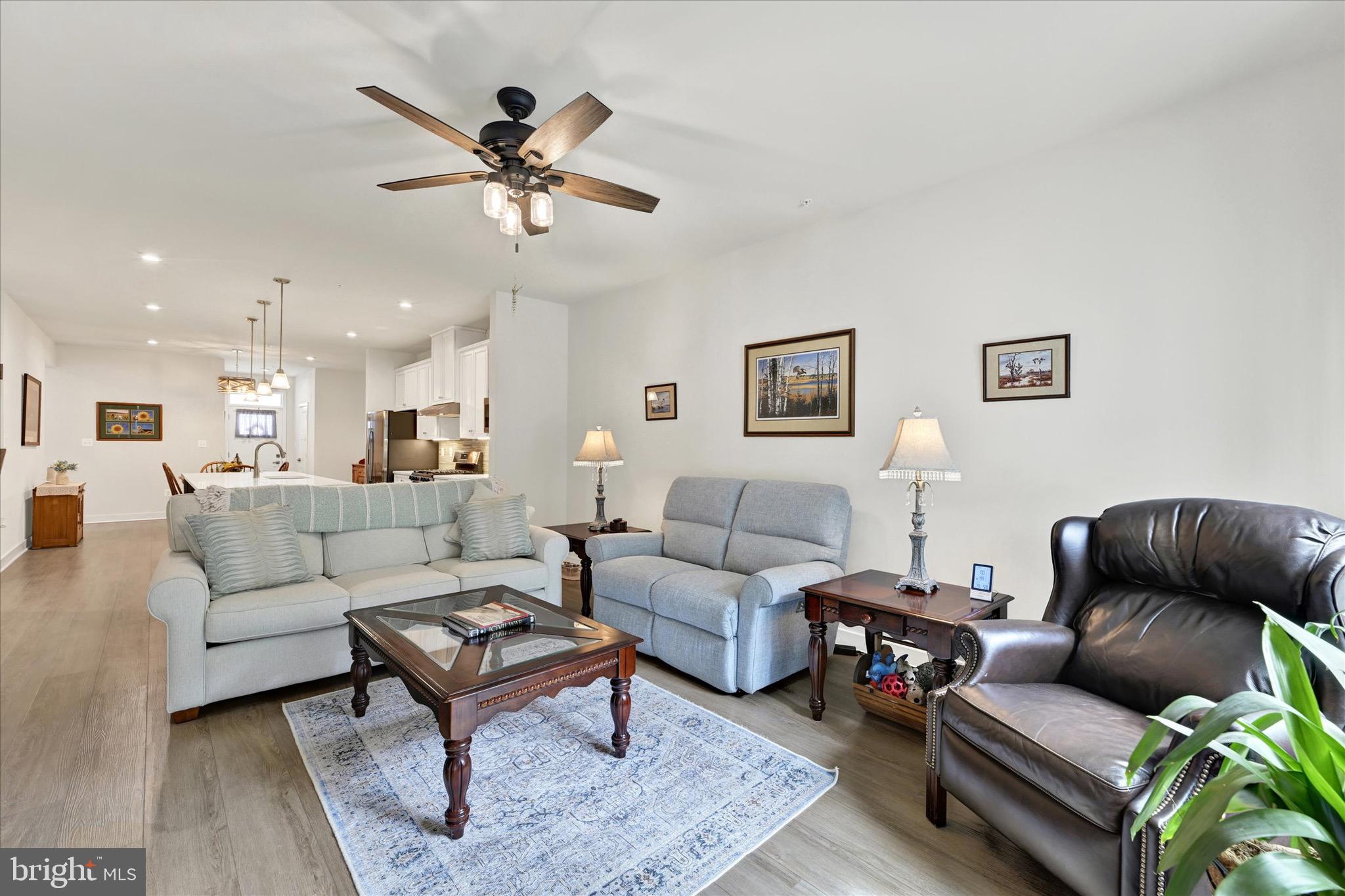 933 Swilken Bridge Road Aberdeen, MD 21001 - Photo 14 of 37 a living room with furniture and a ceiling fan