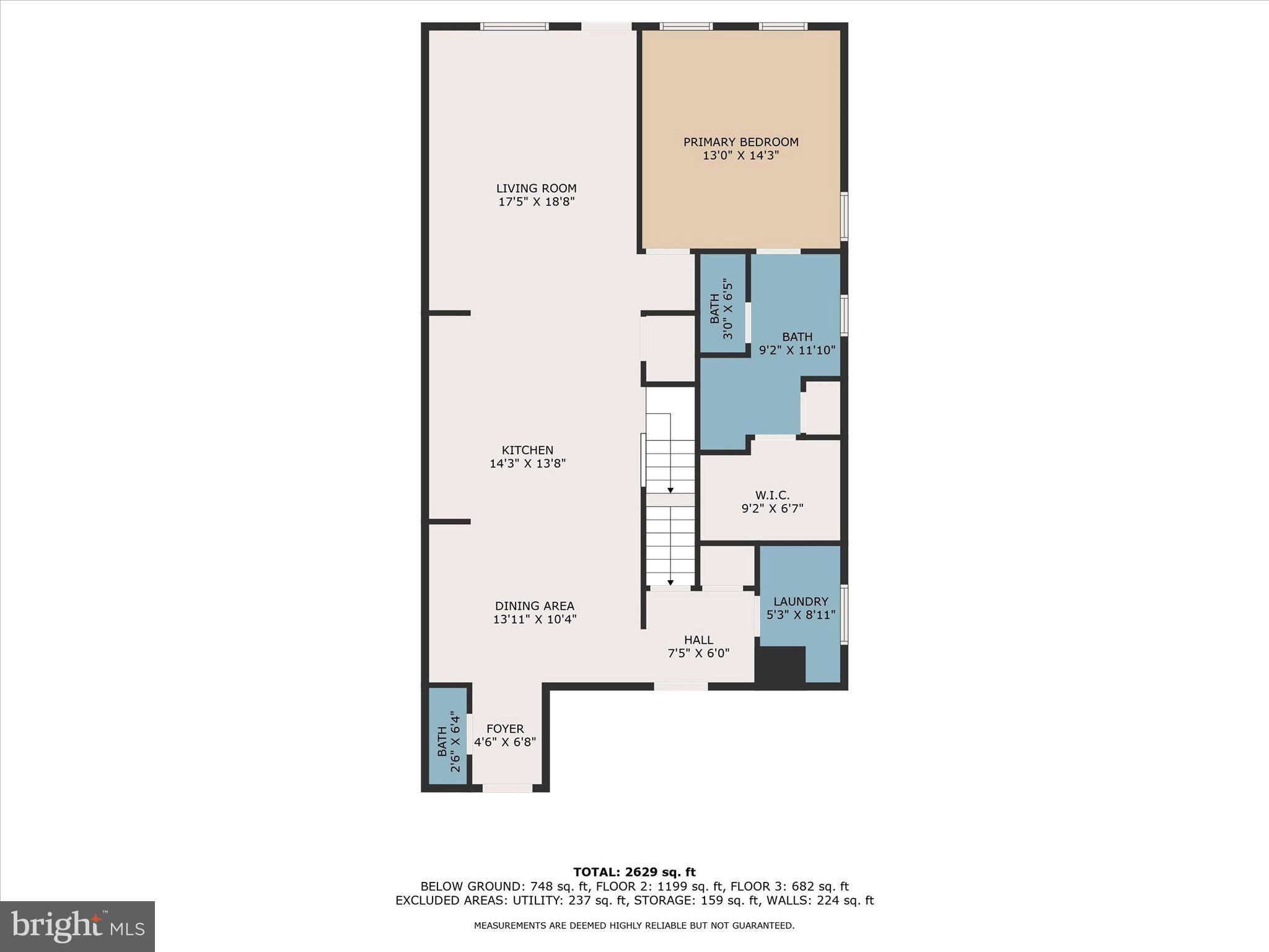 933 Swilken Bridge Road Aberdeen, MD 21001 - Photo 35 of 37 a picture of a floor plan
