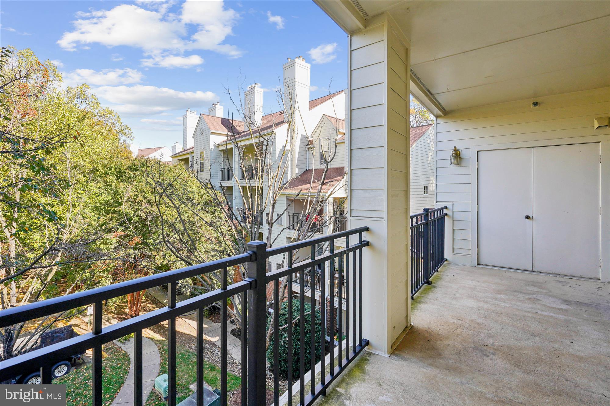 1314 Garden Wall Circle, Unit C Reston, VA 20194 - Photo 14 of 26 a view of a balcony