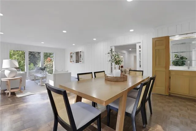 wooden floor in an empty room