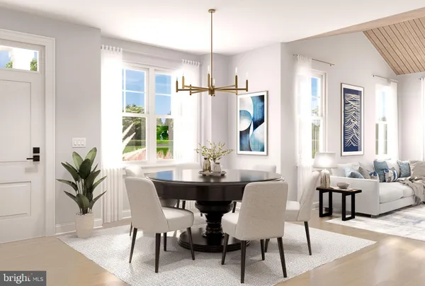 a view of a livingroom with furniture and window