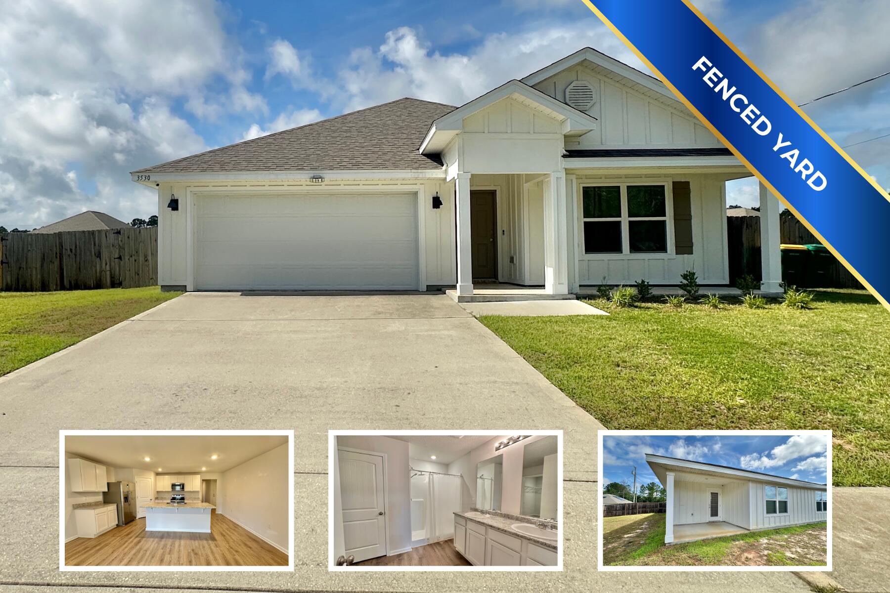 a view of an house with backyard porch and kitchen