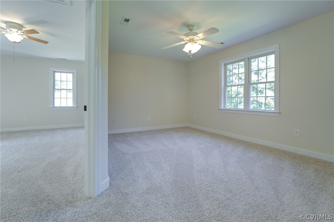 349 Deep Landing Road Tappahannock, VA 22560 - Photo 19 of 28 Upstairs Family Room with new carpet, new paint &