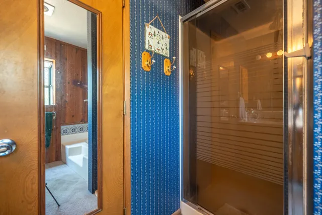 a view of a chairs in a patio