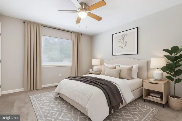 a view of empty room