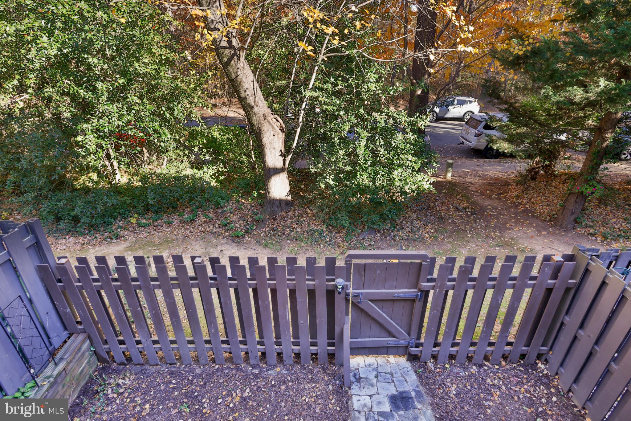 11817 Coopers Court Reston, VA 20191 - Photo 47 of 58 a view of a backyard with large trees