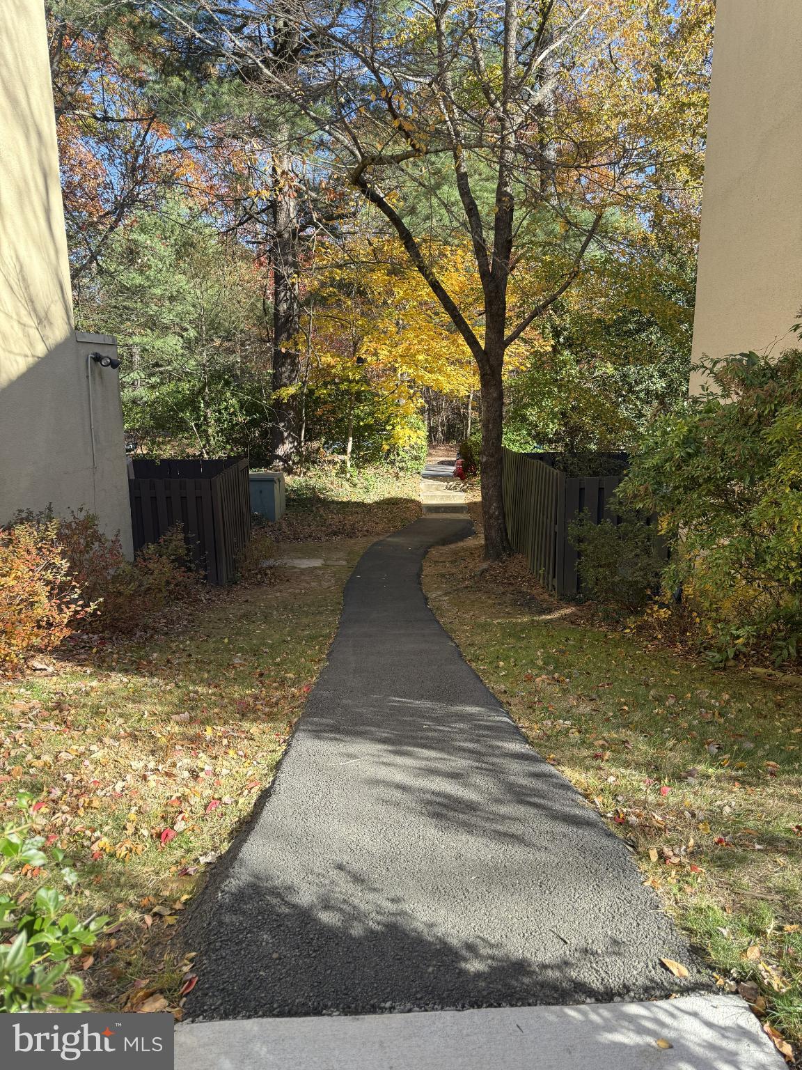 11817 Coopers Court Reston, VA 20191 - Photo 52 of 58 Serene pathway through autumn foliage.