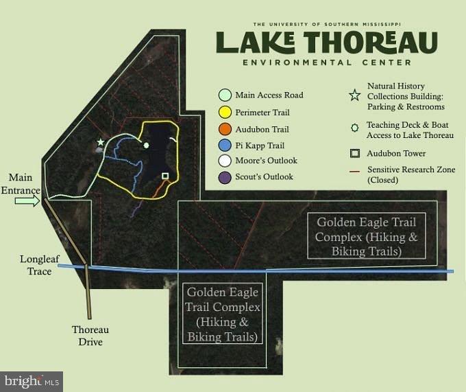 11817 Coopers Court Reston, VA 20191 - Photo 57 of 58 Lake Thoreau Environmental Center Map Overview