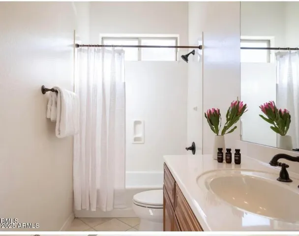 a bathroom with a sink a toilet and a shower