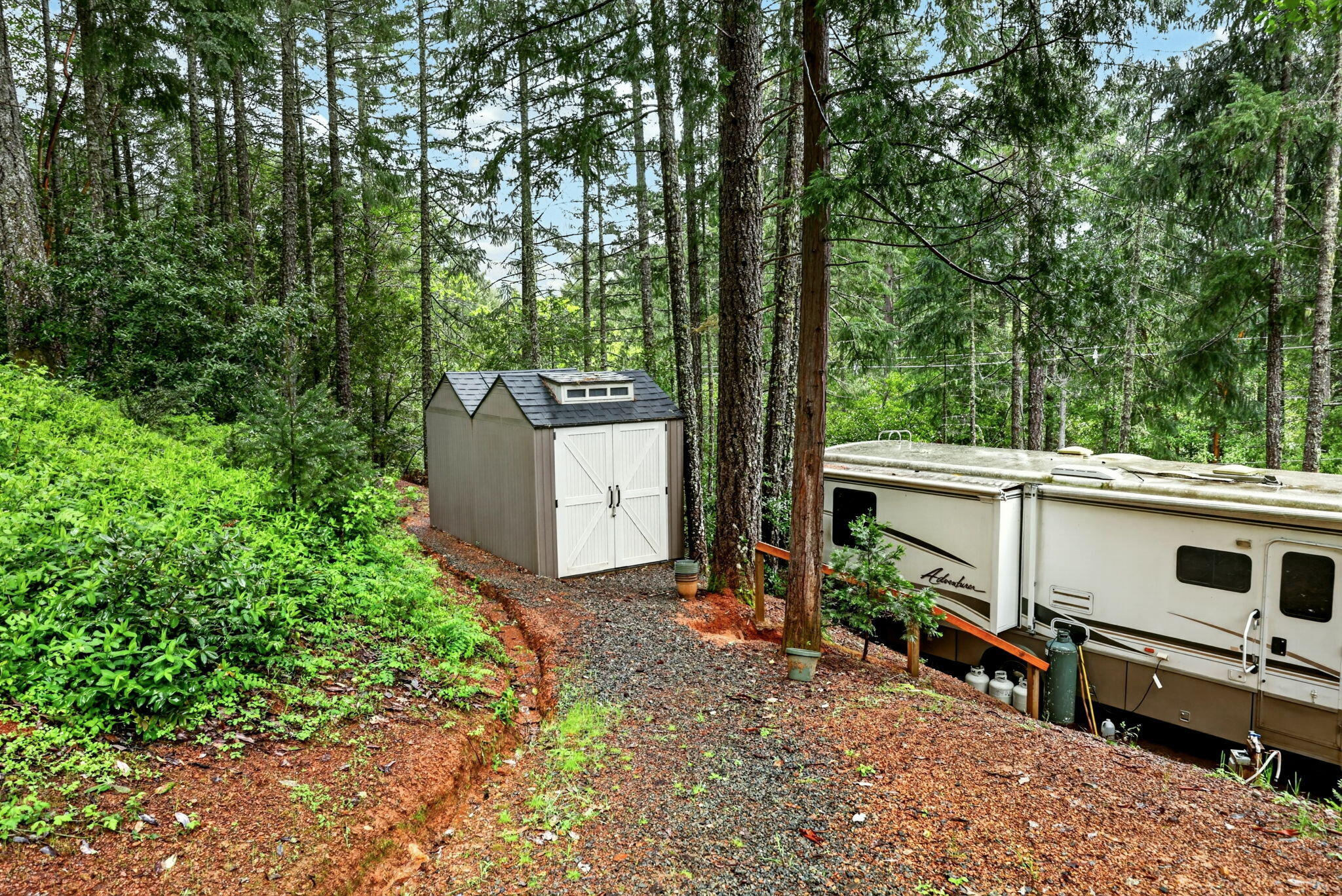 5445 Thompson Creek Road Selma, OR 97538 - Photo 53 of 57 a view of a backyard