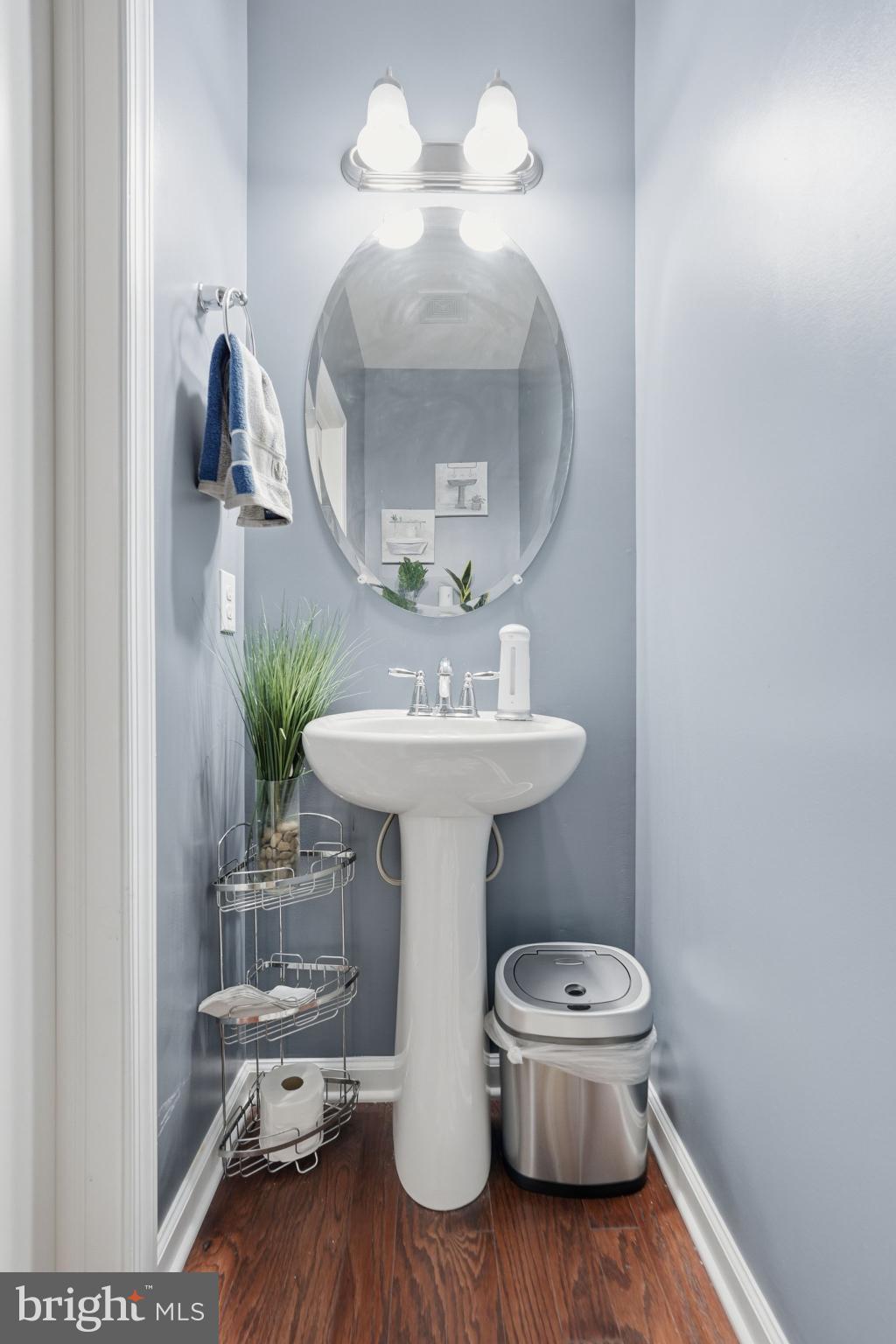 153 Mercer Court Fairless Hills, PA 19030 - Photo 13 of 29 a bathroom with a toilet sink and mirror