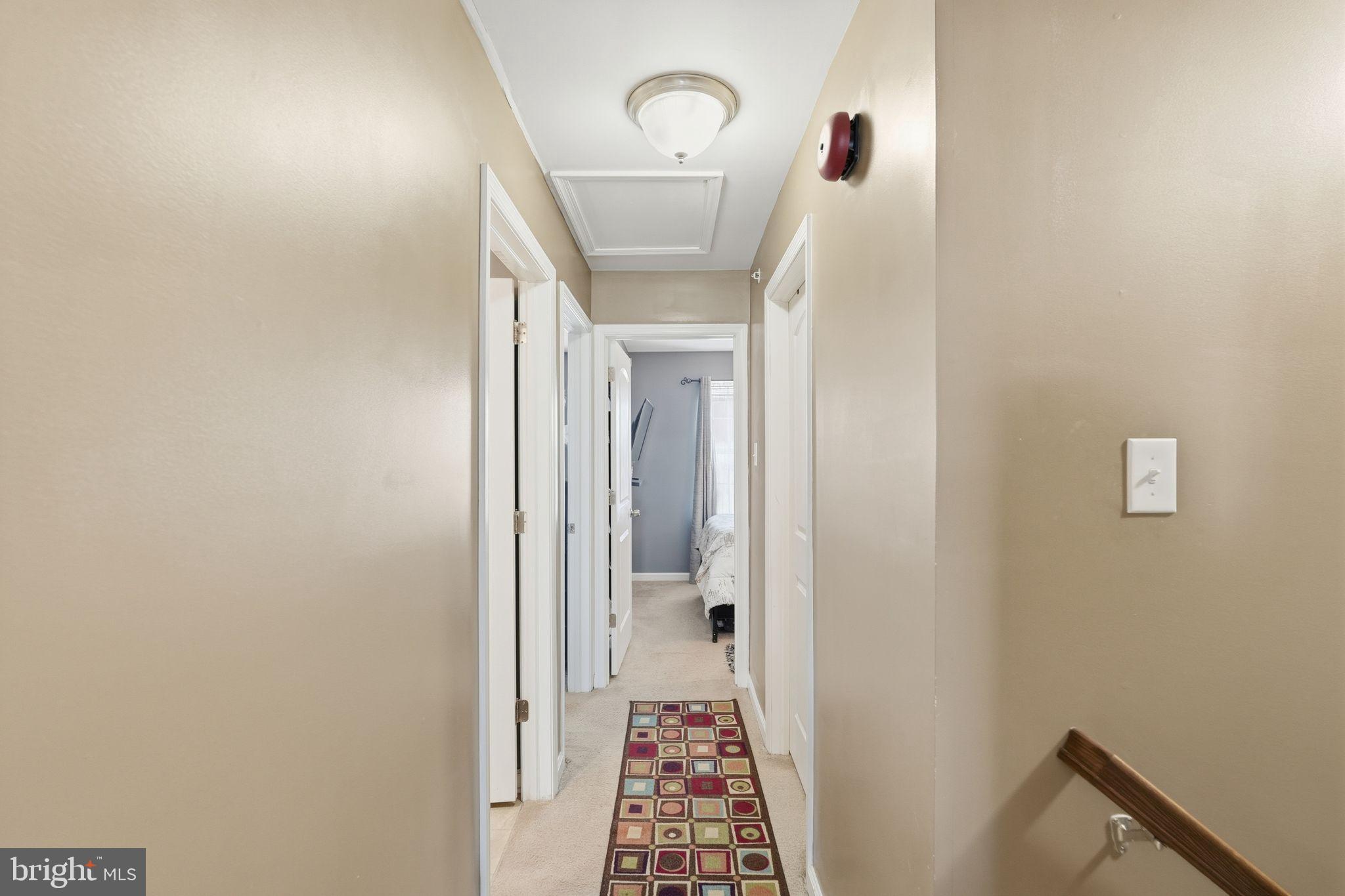 153 Mercer Court Fairless Hills, PA 19030 - Photo 18 of 29 a view of a hallway to a bedroom