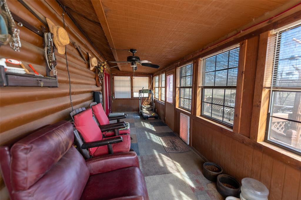 419 County Road Southeast Scroggins, TX 75480 - Photo 24 of 30 a view of chairs in balcony
