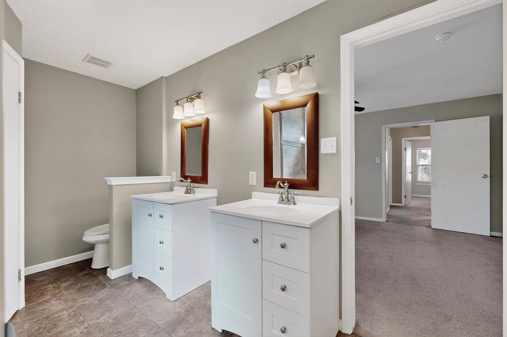 931 Mapleleaf Lane Coppell, TX 75019 - Photo 16 of 28 primary bath has two closet