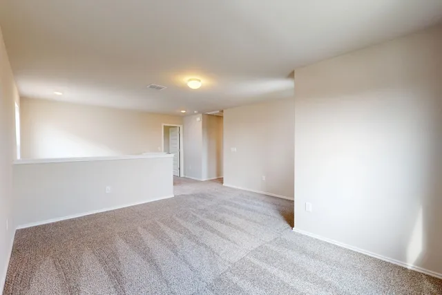 a view of empty room