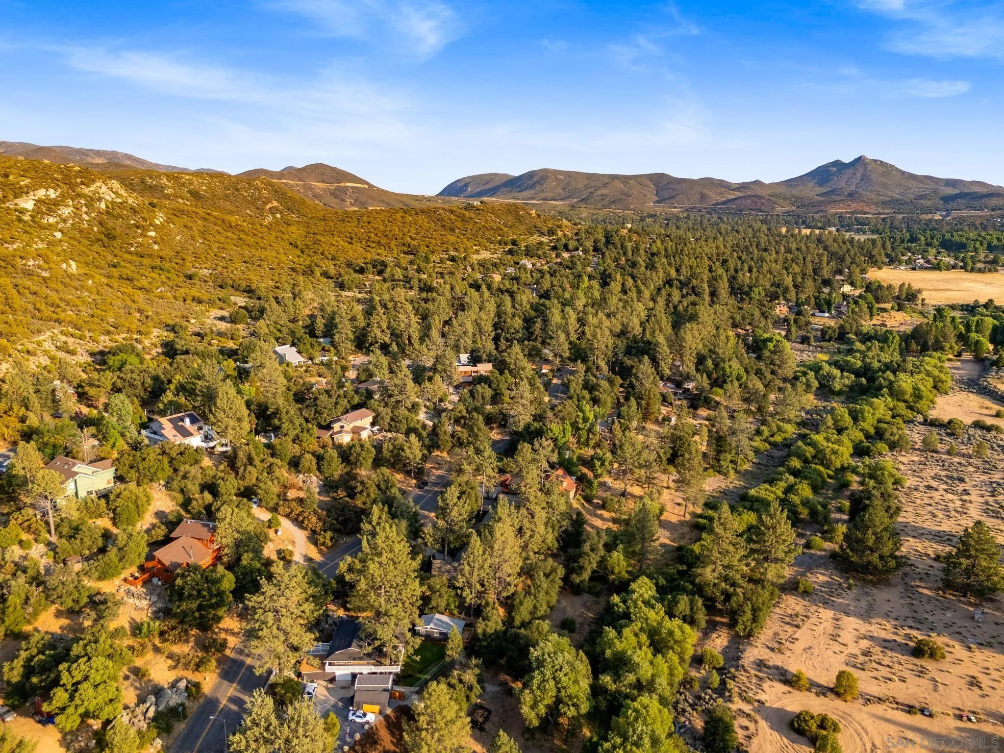 8648 Valley View Trail Pine Valley, CA 91962 - Photo 33 of 50 a view of a mountain range in a cloudy sky
