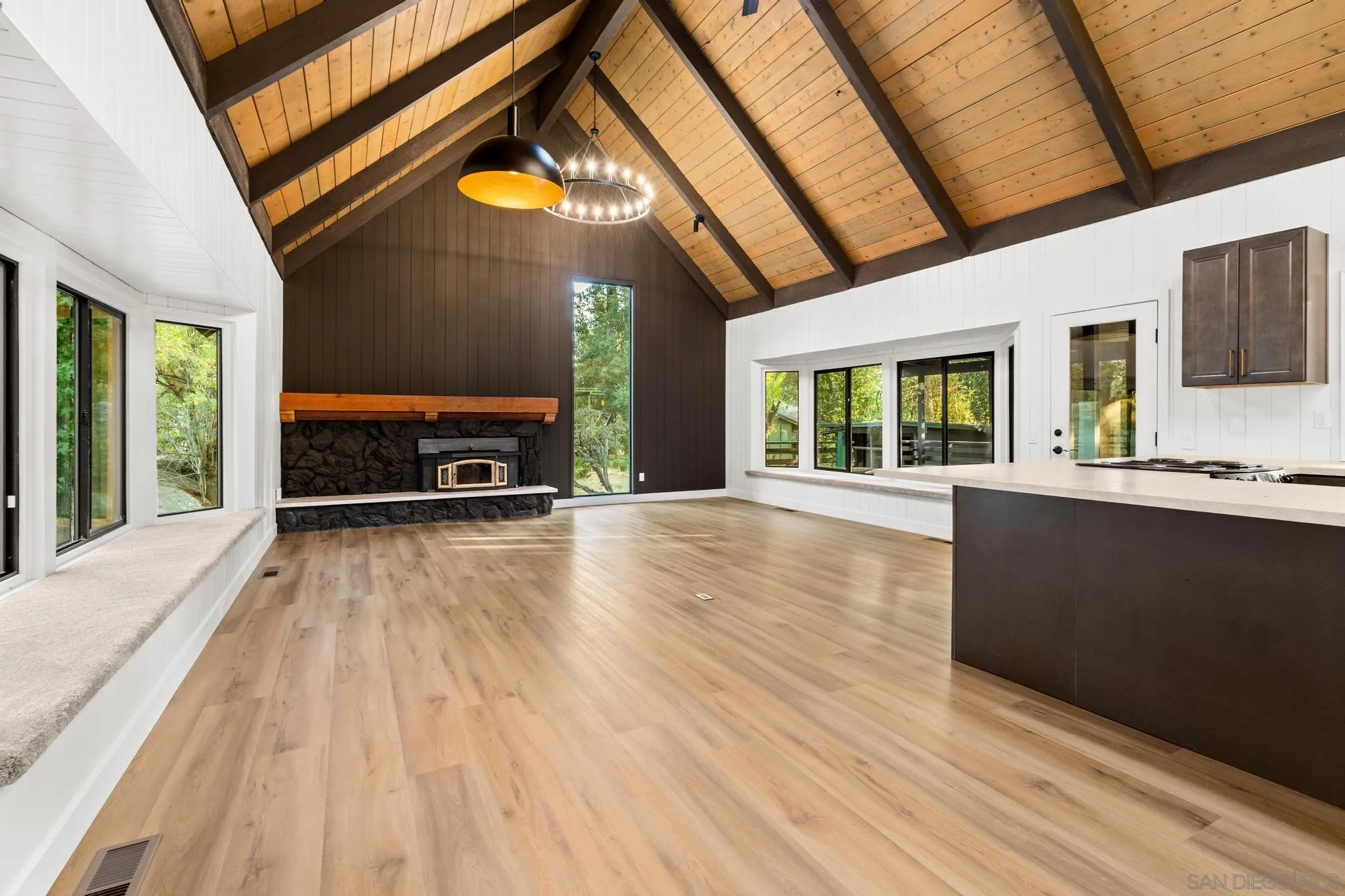 8648 Valley View Trail Pine Valley, CA 91962 - Photo 5 of 50 a view of living room with furniture and a fireplace