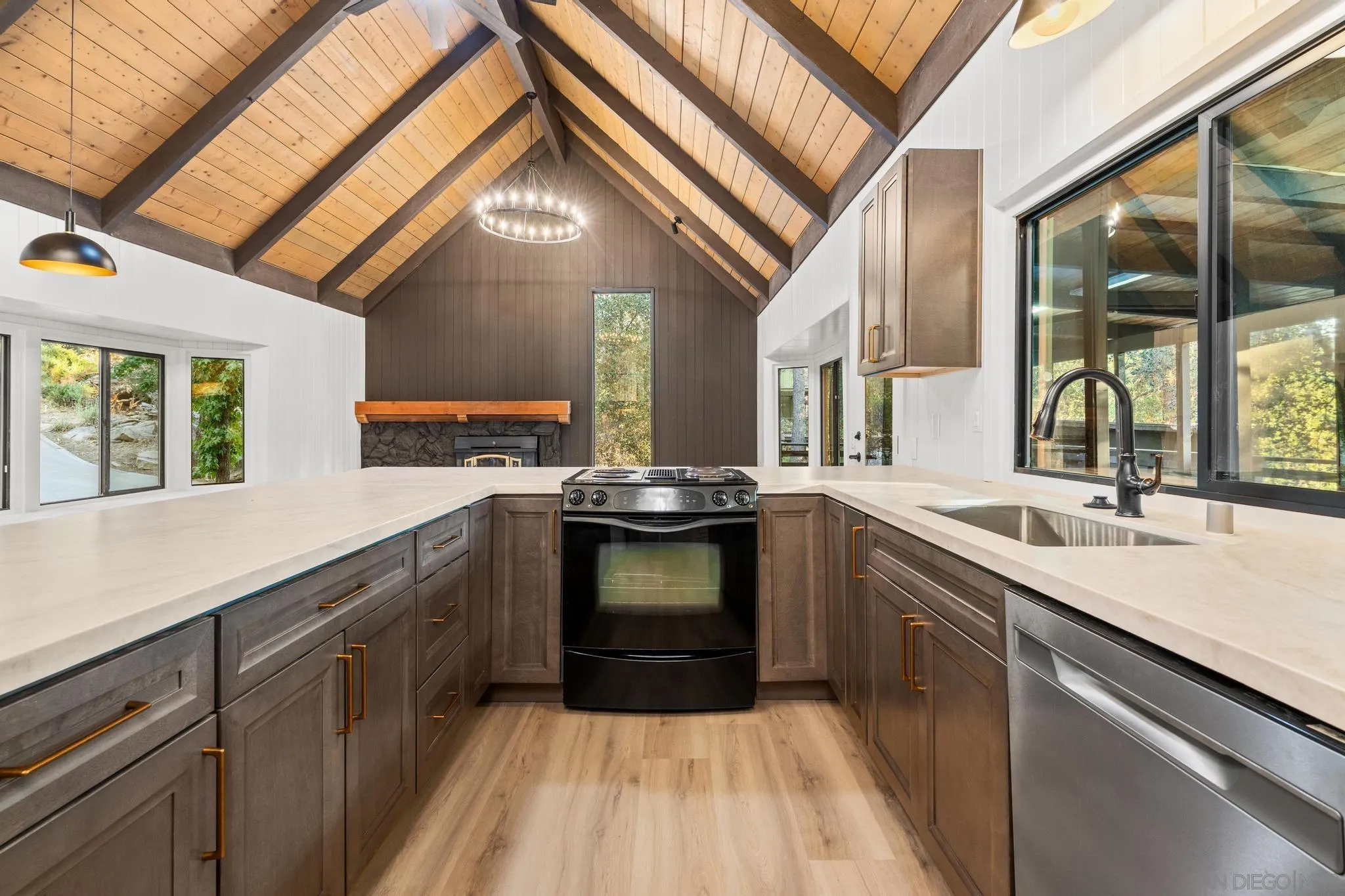 8648 Valley View Trail Pine Valley, CA 91962 - Photo 10 of 50 a kitchen with a sink and stove