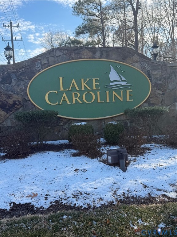 119 American Drive Ruther Glen, VA 22546 - Photo 10 of 11 a sign that is on the side of the road