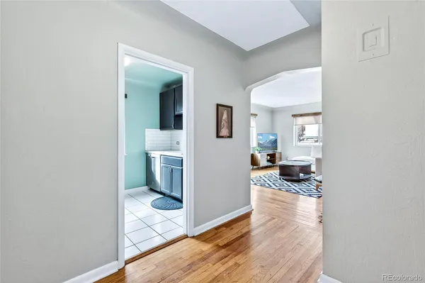 a view of a living room