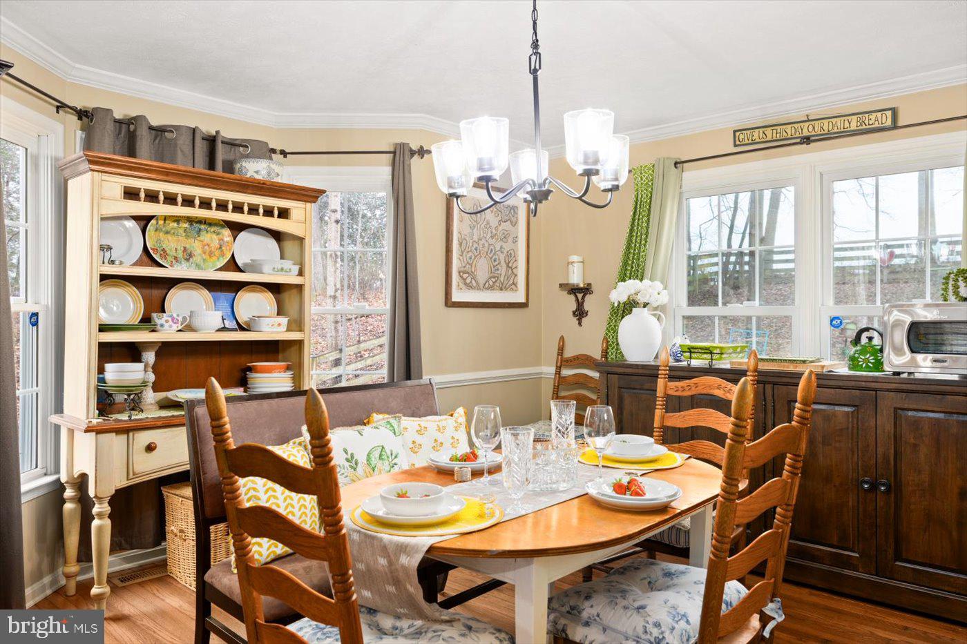 8472 Colfax Drive King George, VA 22485 - Photo 12 of 62 a view of a dining room with furniture window and outside view