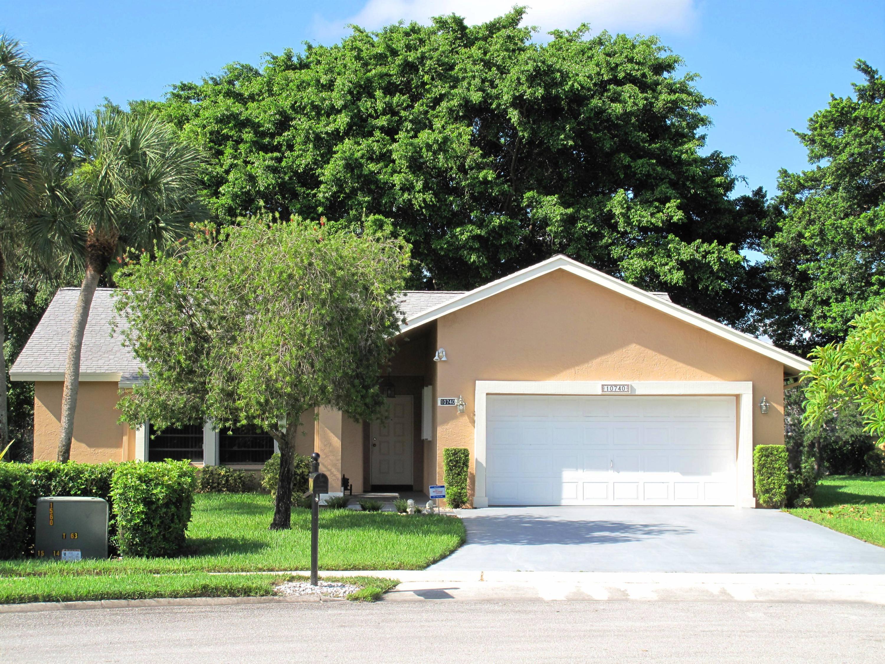 10740 180th Place South Boca Raton, FL 33498 - Photo 1 of 59 Front view of single family home