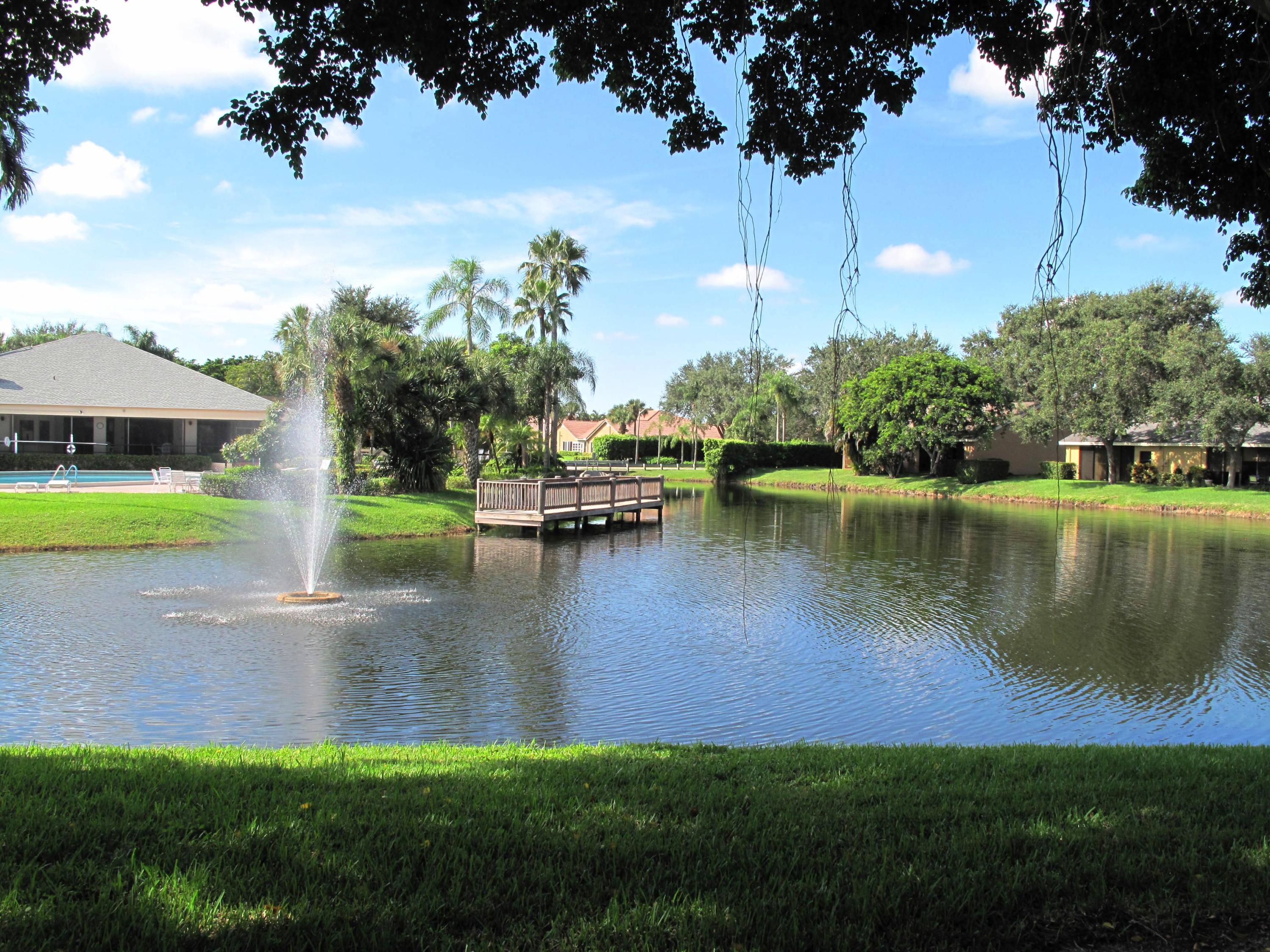 10740 180th Place South Boca Raton, FL 33498 - Photo 33 of 59 View of lake and clubhouse from backyard
