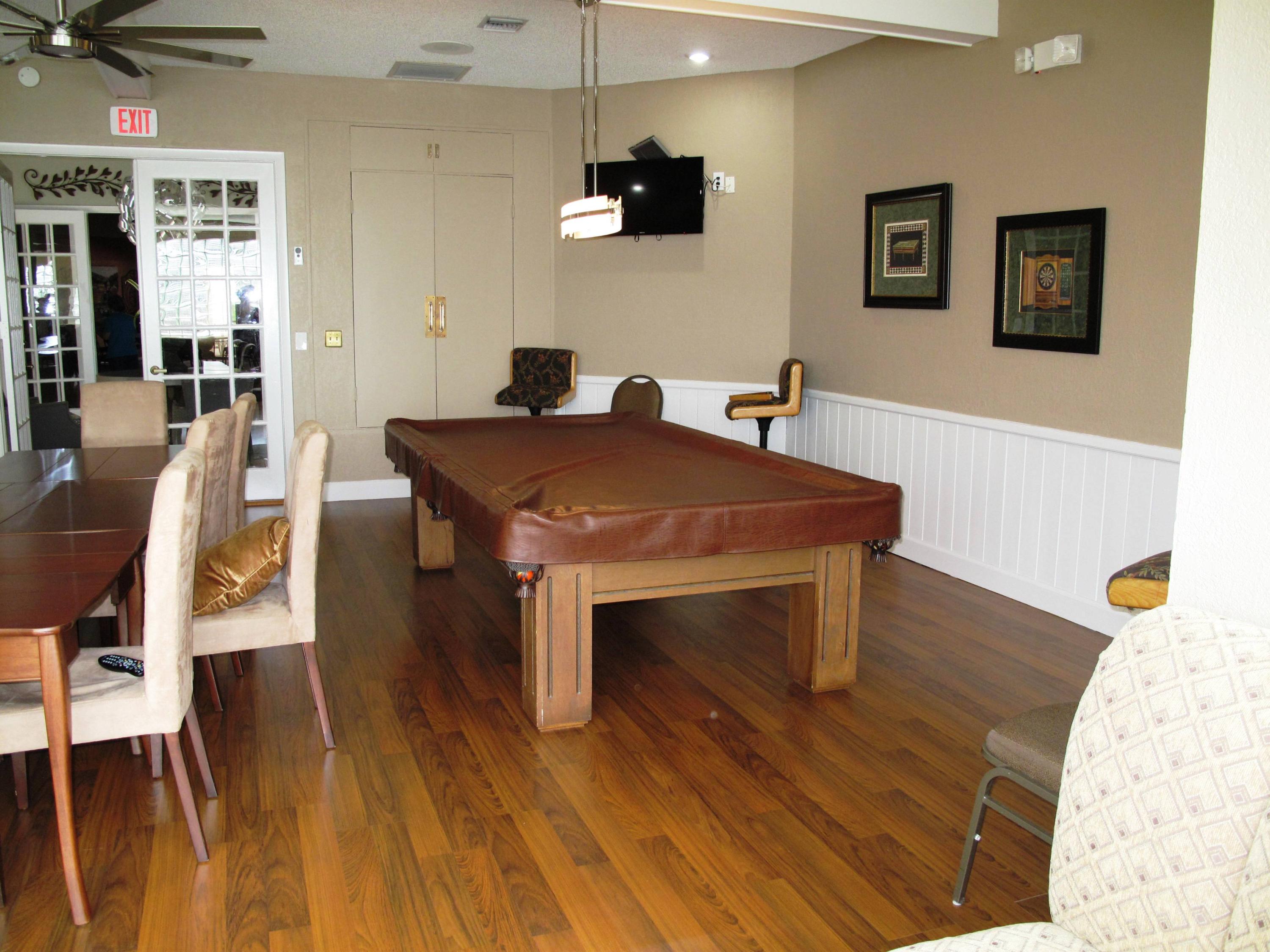 10740 180th Place South Boca Raton, FL 33498 - Photo 45 of 59 Billiard room in Waterberry Clubhouse
