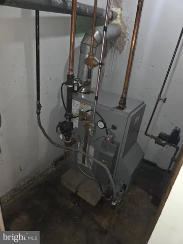 a view of water heater room