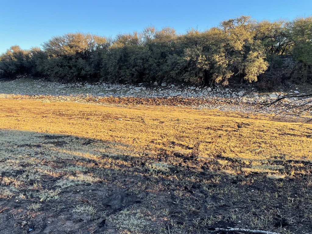 587 Valley Road Christoval, TX 76935 - Photo 14 of 36 a view of a yard with a house