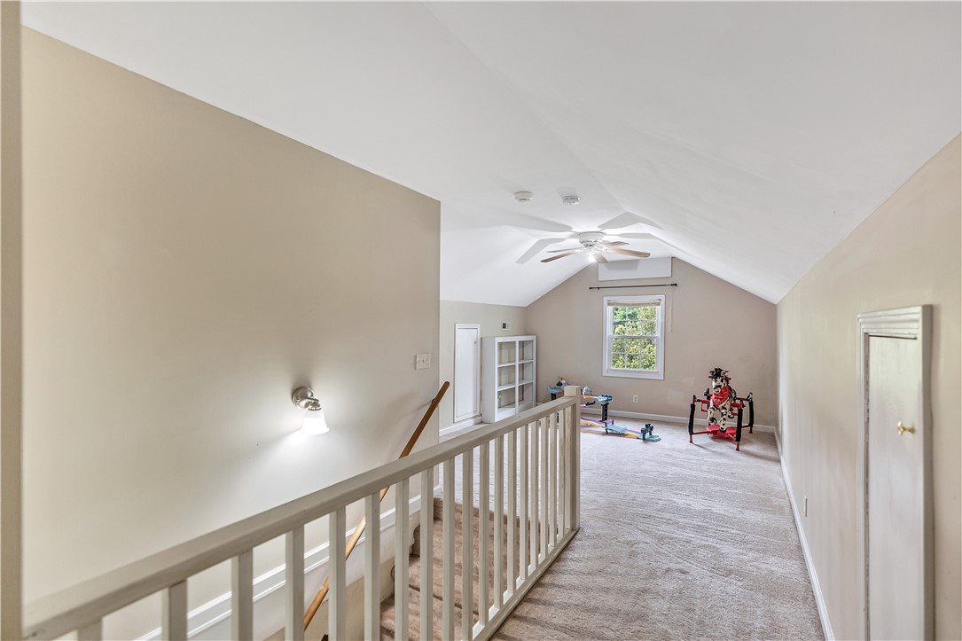 25 Central Avenue Honea Path, SC 29654 - Photo 17 of 29 Bright and inviting loft area features sloped ceilings and ample natural light.