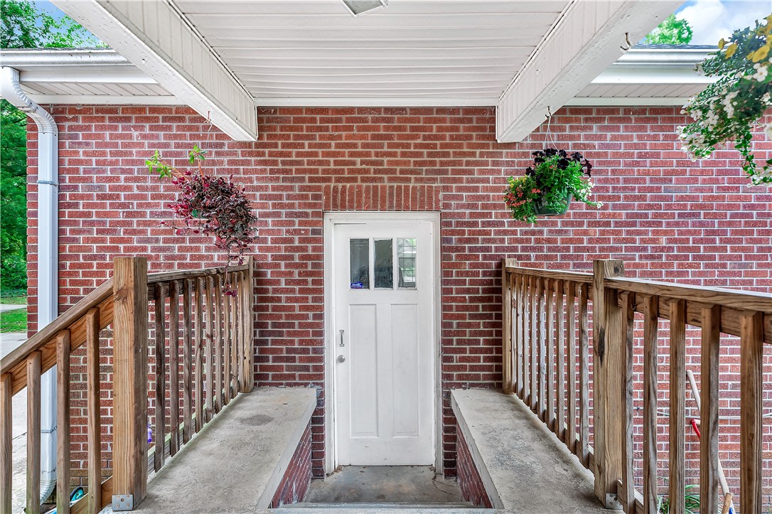 25 Central Avenue Honea Path, SC 29654 - Photo 23 of 29 This charming home features a classic brick exterior and a welcoming entryway.