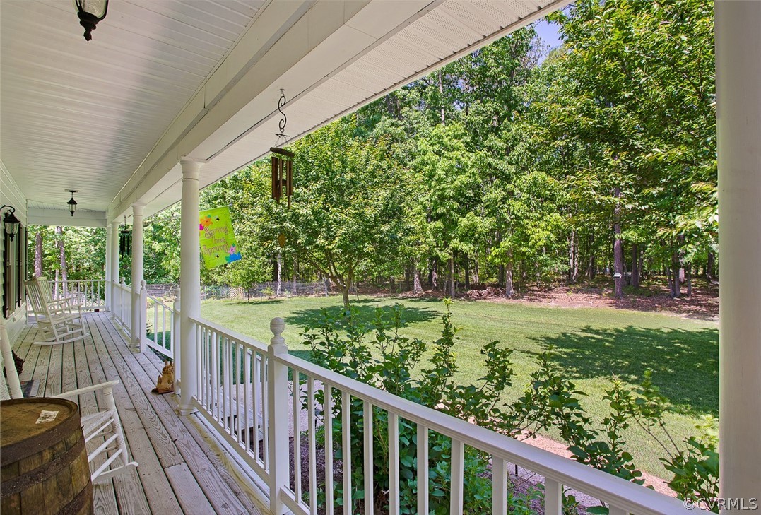  Enjoy rocking on porch