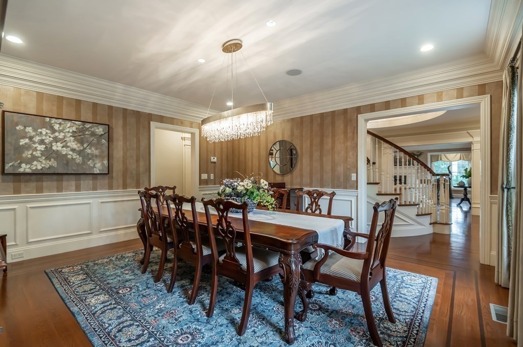 9 Prides Circle Andover, MA 01810 - Photo 9 of 42 a view of a a dining room with furniture