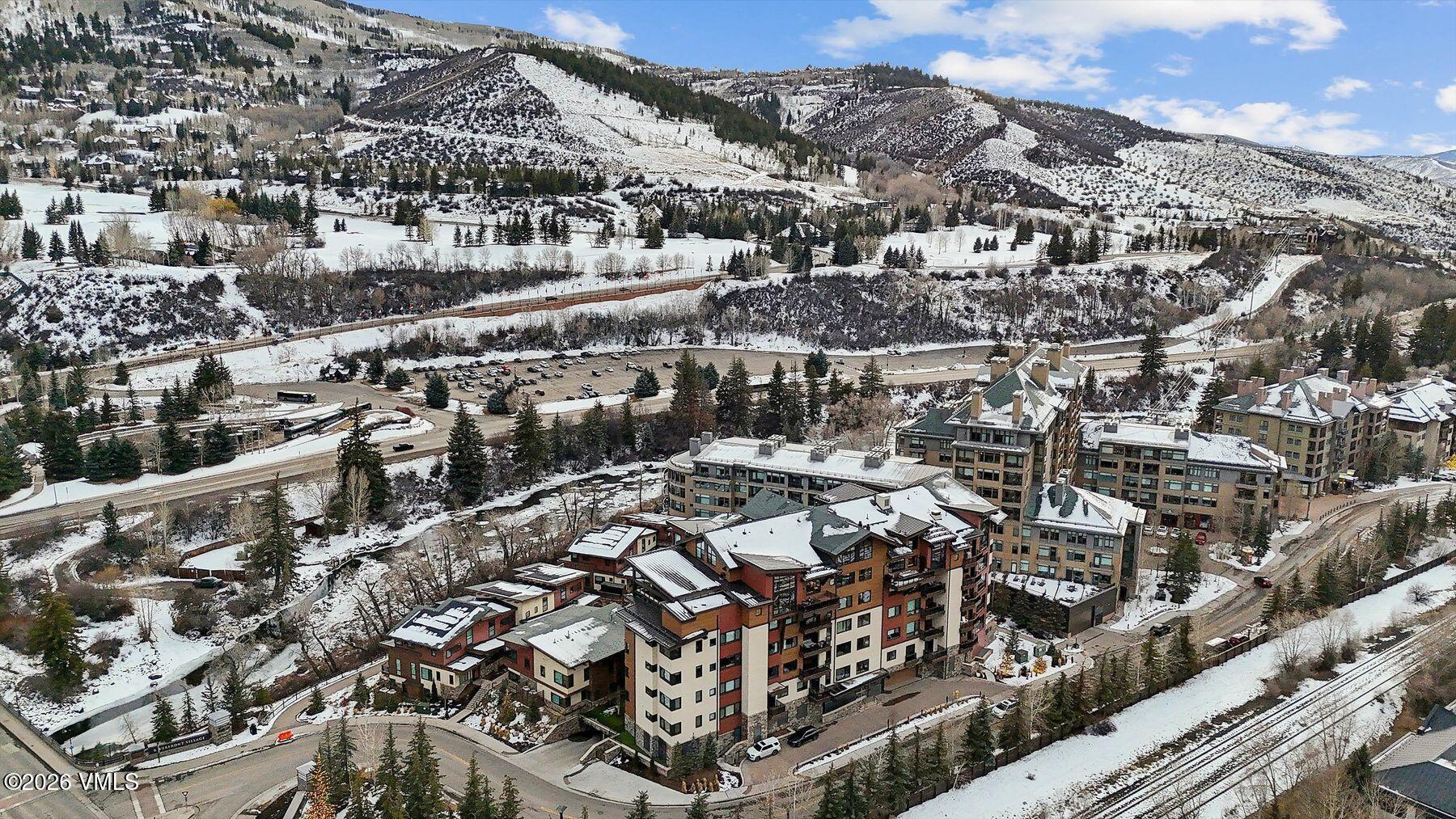 42 Riverfront Lane, Unit 508 Avon, CO 81620 - Photo 47 of 57 a city view with tall buildings