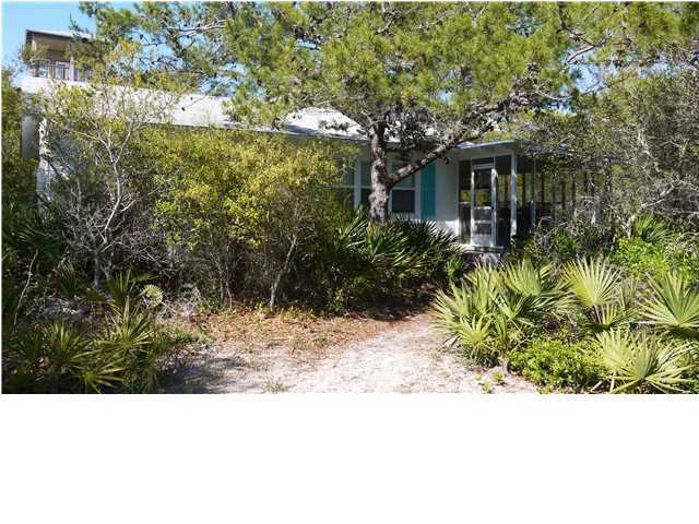 160 Pompano Street Inlet Beach, FL 32461 - Photo 3 of 11 a view of house with a backyard