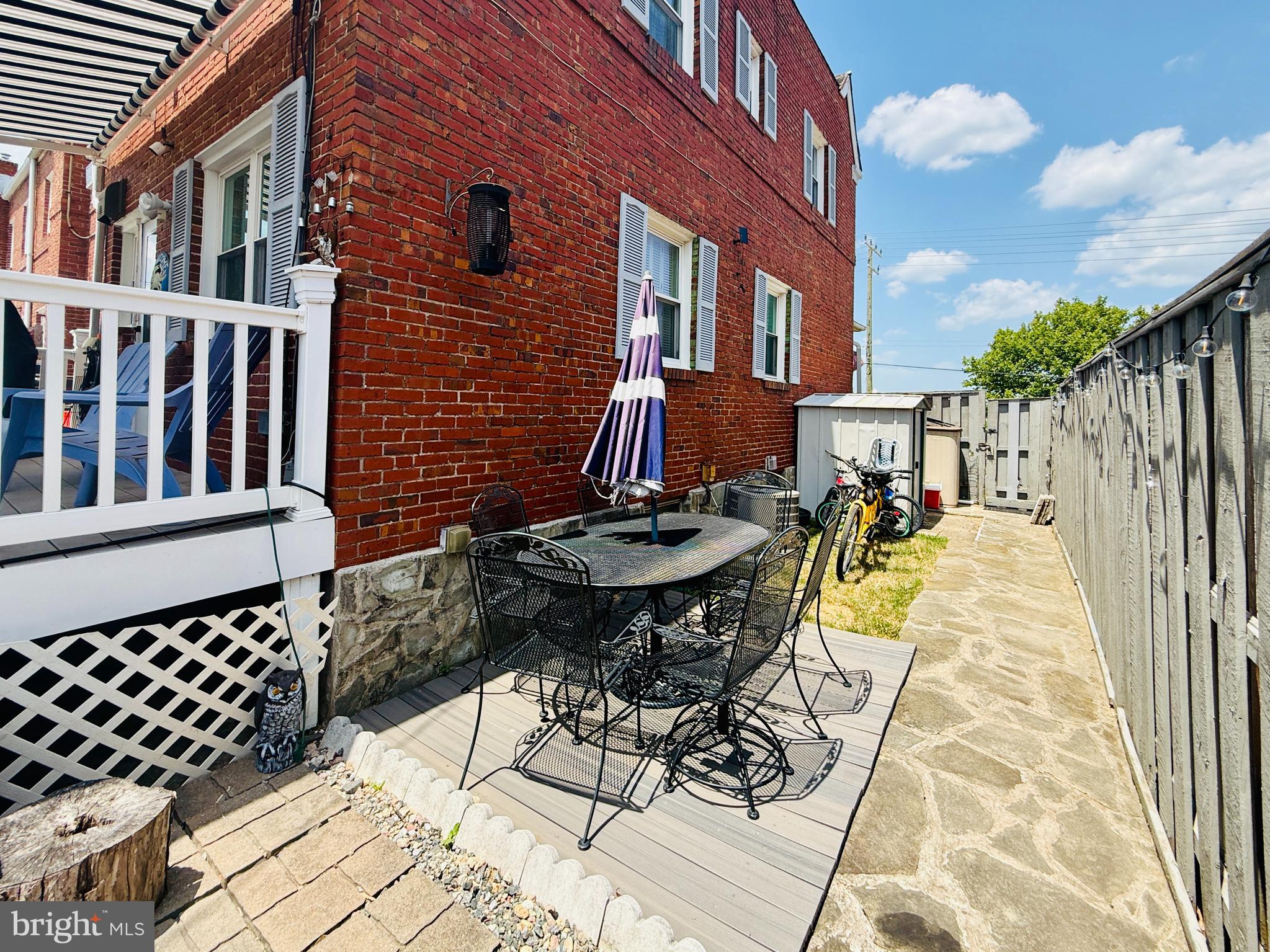 7747 Baltimore Street Baltimore, MD 21224 - Photo 9 of 20 2nd patio for entertaining!