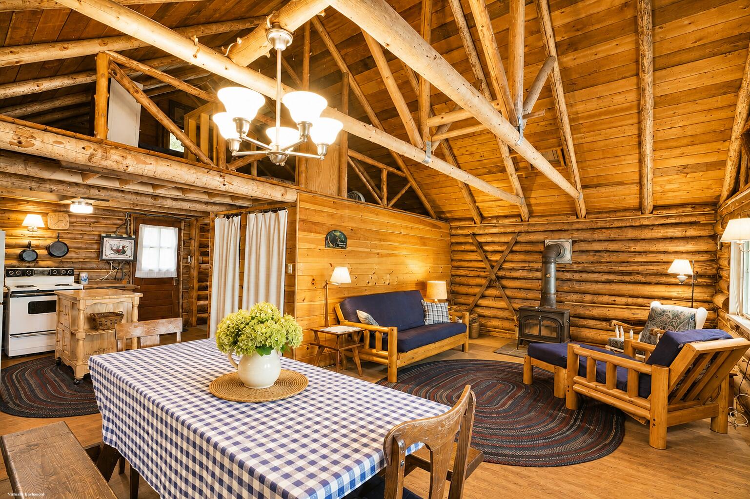 2537 Embden Pond Road Embden, ME 04958 - Photo 9 of 41 dinning to living and kitchen