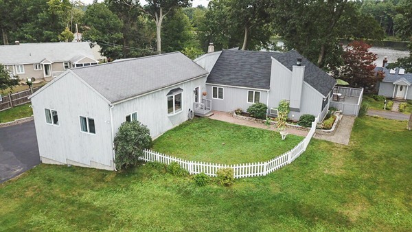 44 Flint Road Tyngsborough, MA 01879 - Photo 25 of 29 an aerial view of a house