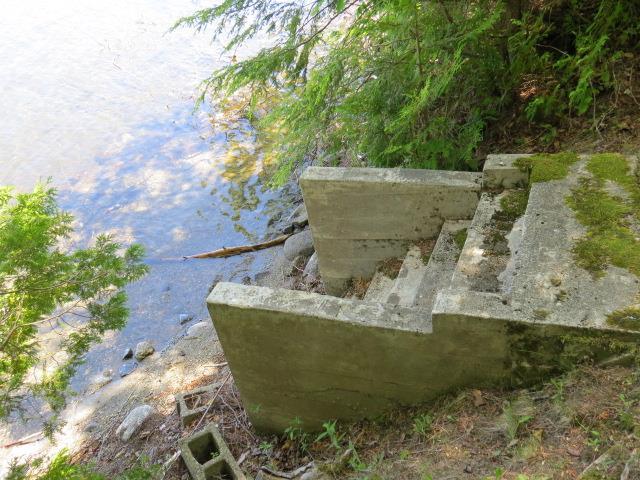 63 Salisbury Cove Road Otis, ME 04605 - Photo 32 of 34 Concrete steps lead to the water.