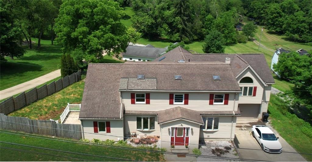 1378 Robbins Station Road Irwin, PA 15642 - Photo 49 of 50 an aerial view of a house with a yard