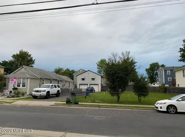 a car parked on the side of the road