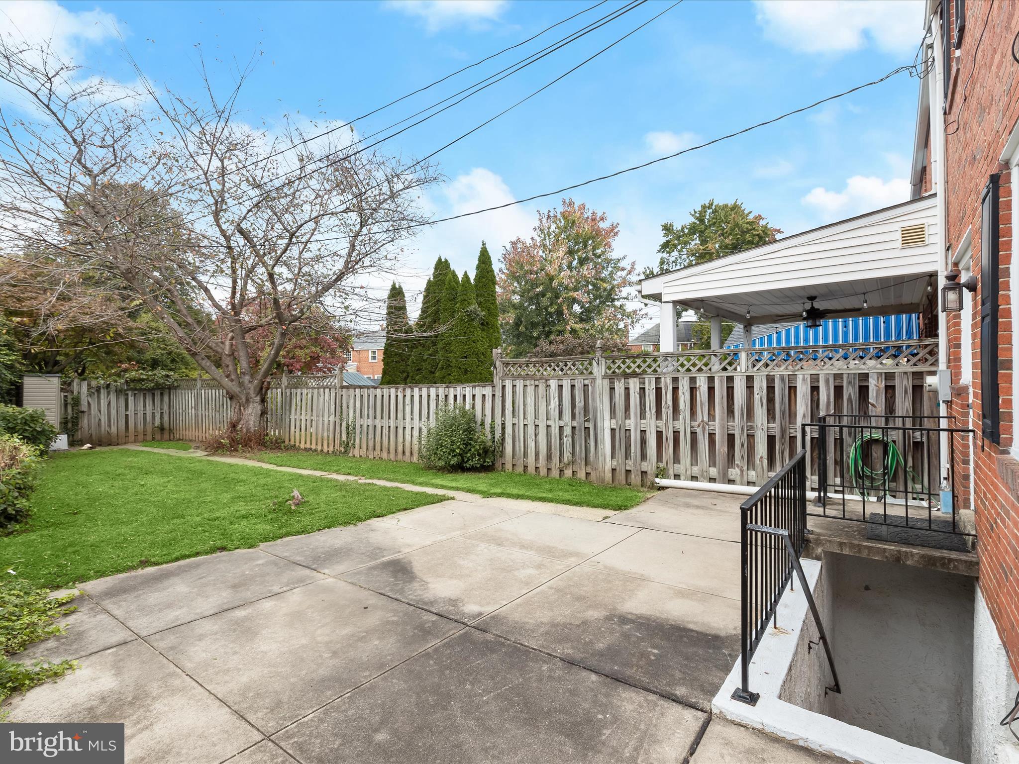 8328 Wyton Road Towson, MD 21286 - Photo 29 of 36 a garden view with a seating space