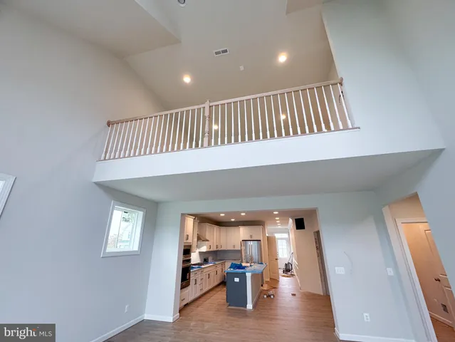 a view of livingroom with furniture and wooden floor