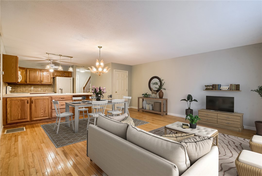 4 Smithfield Road, Unit 40 North Providence, RI 02904 - Photo 5 of 14 VIRTUALLY STAGED view to kitchen