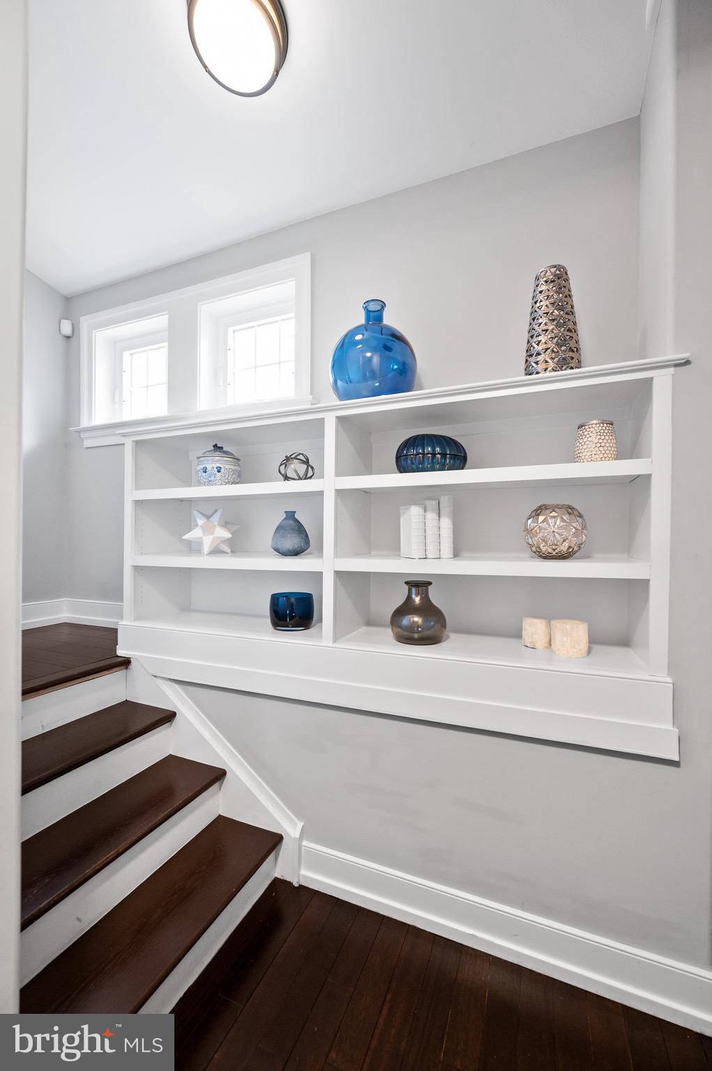 13 Laurel Circle Malvern, PA 19355 - Photo 69 of 84 Back Stairs with Custom Built-Ins