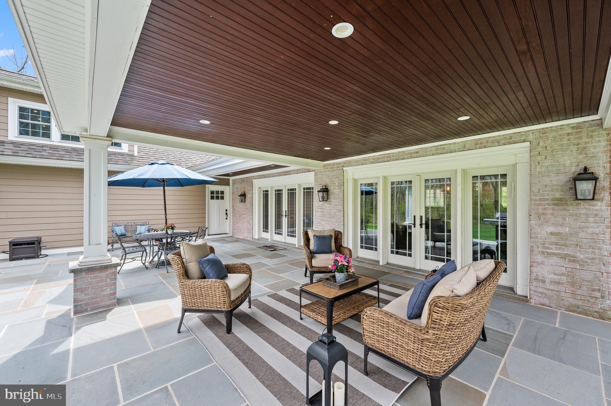 13 Laurel Circle Malvern, PA 19355 - Photo 76 of 84 Covered Seating Area on Back Patio