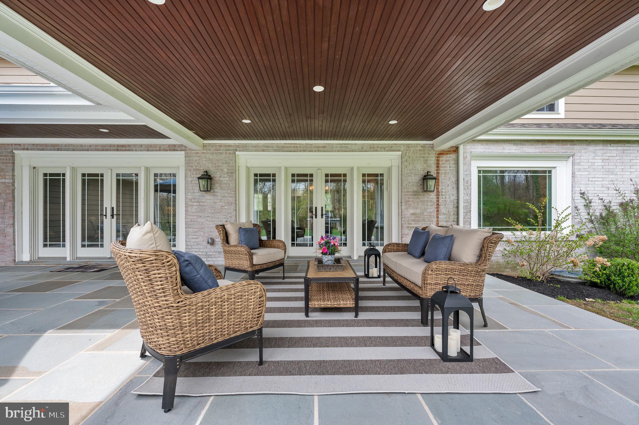 13 Laurel Circle Malvern, PA 19355 - Photo 77 of 84 Covered Seating Area on Back Patio
